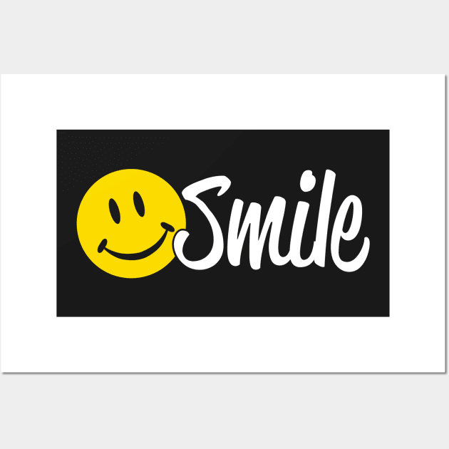 Smile Wall Art by Cheesybee